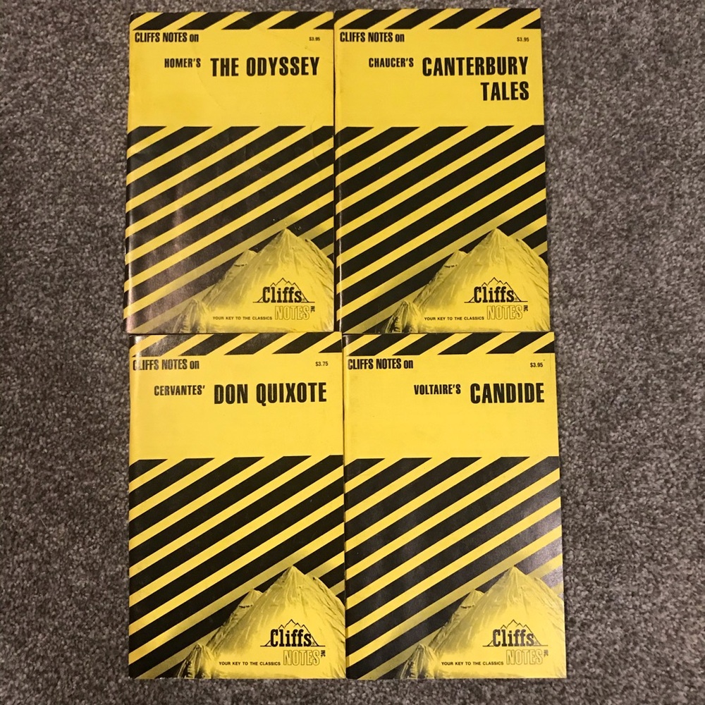 Cliff Notes - 9 Titles Bundled